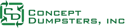 Concept Dumpsters Raleigh NC logo